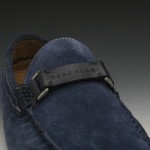 Hugo Boss Black Label DREFINNO US Men’s Loafers in Medium Blue (50222142-420)