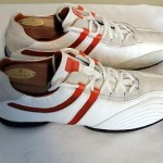 HUGO BOSS Men’s Athletic Leather Sneaker Shoes Mint Clean Cond Size 44 Eur 11 US