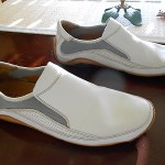 COLE HAAN AIR INFINITY DRIVERS SHOES WHITE 10 NEW