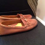 COLE HAAN 10 D brown leather slip on moccasin GUNNISON driving loafer shoe $138