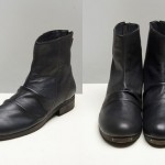 New Diesel Highactive Mens Black Leather Boots size 44 zip closure 11 11.50