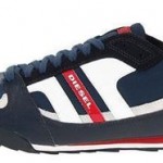New DIESEL Gunner Sneaker Mens all sizes casual shoe blue/red