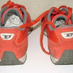 VERY NICE CLASSIC DIESEL FOOTWEAR MEN’S SHOES NAME “PLAY” COLOR: ORANGE  SZ: 9