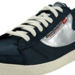 DIESEL EAGLE MIDNIGHT/SILVER 00YG04PS337-H3361 CASUAL AUTHENTIC SHOES MEN