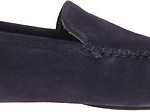 Hugo Boss Mens Remor Blue Suede Slip-On Loafers Slippers House Shoes HOT DEAL.