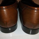 BRAGANO BY COLE HAAN Size 12 Brown All Leather Loafers Shoes
