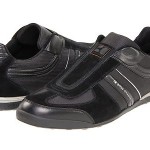 HUGO BOSS KEMPTON  Mens Sneakers Black Leather 13.0 NIB