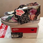 In Hand! Offer UP! Supreme Vans PCL CHUKKA Size 9 floral liberty era sk8 hi