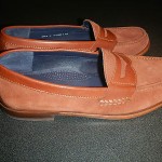 Cole Haan Pinch Penny Loafers Suede Rust 10D – Mens