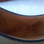 Vintage Cole Haan Brogue Saddle Shoe Deep Nvy & Lt Sage/Taupe Men 10.5 USA MADE
