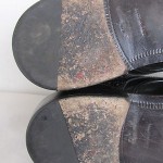 Mens Hugo Boss Brogued Patent Leather Italian Ankle Boots 12 M – Nice Condition!