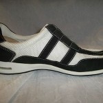 Cole Haan White Black Slip On Sneaker for Men Size 10 B