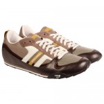 Diesel Mens Gunner Y00326 PS873 H4415 Brown Lace Up Fashion Sneakers Shoes