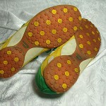 Vintage DIESEL MOSLEY Green Yellow Slip On Sneakers Shoes – Mens Size 12