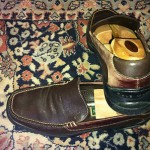 Cole Haan Nike Air 2-tone Slip on Penny Loafers Men’s Brown Shoes Size 11.5 M
