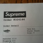 SUPREME x VANS era size 9 US Floral shoes S/S2013 Power Corruption Lies PCL BNIB