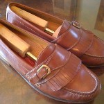 “VINTAGE” GORGEOUS & CLEAN “RUST BUCKLE FRINGE LOAFER BY COLE HAAN SZ(D)AWESOME!