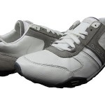 Diesel Mens Loop White Grey Casual Lace-up Fashion Sneakers Shoes Kicks Trainers