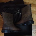 Mint COLE HAAN Nike Air Mosby Boots – Mens 8 – Brown Leather – $395