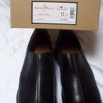 NEW COLE HAAN BLACK SLIPON IN BOX 13M