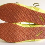 Mens DIESEL HUGO Green Yellow & Gray Leather and Canvas Casual Sneakers size 12