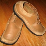 Diesel HEISMAN Tan Leather Lace Up Oxfords Mens Size 9 Excellent Condition!!