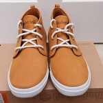 NEW TIMBERLAND MEN’S HOMMES CSR LEATHER BEIGE SHOES BOOTS SNEAKERS SIZE 13