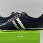 Hugo BOSS Casual  ‘Victoire Neo’ | Leather Lace-Up Sneaker   New With Box