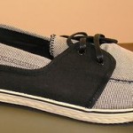 DIESEL Malory Mens Loafer Shoes 11 White & Black  Sneakers # Y00372 NEW