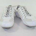 EUC DOLCE & GABANNA WHITE LEATHER SUEDE MENS Sneaker SHOES Shoe 10 EU 43 $395