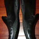 COLE HAAN AIR BLACK LEATHER CASUAL DRESSY SHOES SZ. 10.5 MENS