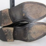 Mens Hugo Boss Brogued Patent Leather Italian Ankle Boots 12 M – Nice Condition!