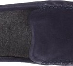 Hugo Boss Mens Remor Blue Suede Slip-On Loafers Slippers House Shoes HOT DEAL.