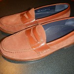 Cole Haan Pinch Penny Loafers Suede Rust 10D – Mens