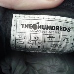 THE HUNDREDS BORGORE – Johnson Low/Leopard “Vans” *SIZE 10,5*