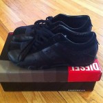 men’s DIESEL black sneaker shoe in size 10.5