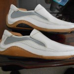COLE HAAN AIR INFINITY DRIVERS SHOES WHITE 10 NEW