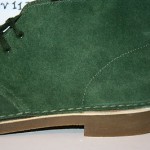 AUTHENTIC Clarks Bushacre 2 Desert Boot Green Suede men sz 9