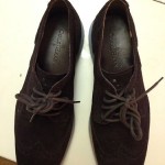 Cole Haan Lunargrand Wingtip In Brown/light blue bottom  11 1/2