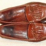 Men’s Cole Haan Brown Leather Kiltie Tassel Loafers Sz 10 M