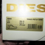 New DIESEL Kikko Leather Sneakers Men’s Sz 13 – 47 NIB