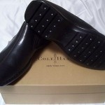 NEW COLE HAAN BLACK SLIPON IN BOX 13M