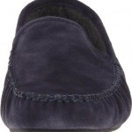 Hugo Boss Mens Remor Blue Suede Slip-On Loafers Slippers House Shoes HOT DEAL.