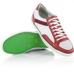 HUGO BOSS Mens Red Shoes Fashion Sneakers, APACHE SF by BOSS Green, New In Box