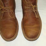 CLARKS ORIGINALS Brown LEATHER Chukka DESERT BOOTS MENS 11.5 11 1/2 M