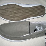 NEW WITH TAGS MENS VANS SHOES SIZE 12 GRAY SLIP ON