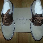 COLE HAAN Air Franklin Saddle Shoes – Milkshake Suede – Brand New in Box BNIB