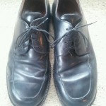 COLE HAAN CITY Black Leather Lace Up Loafer Shoes Mens Size 10 D