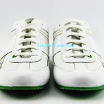 HUGO BOSS GREEN LABEL ZEUSS ENGLAND SHOES SNEAKERS LEATHER & NYLON NEW SIZE 10