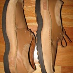 Diesel HEISMAN Tan Leather Lace Up Oxfords Mens Size 9 Excellent Condition!!